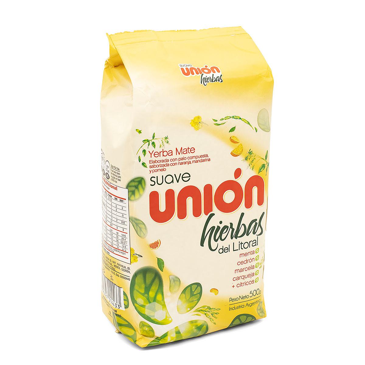 Мате Union Hierbas Litoral con Citricos, 500 г