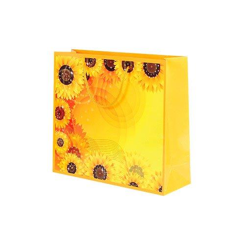 Пакет подарочный "Солнечное соцветие", 32*28 см