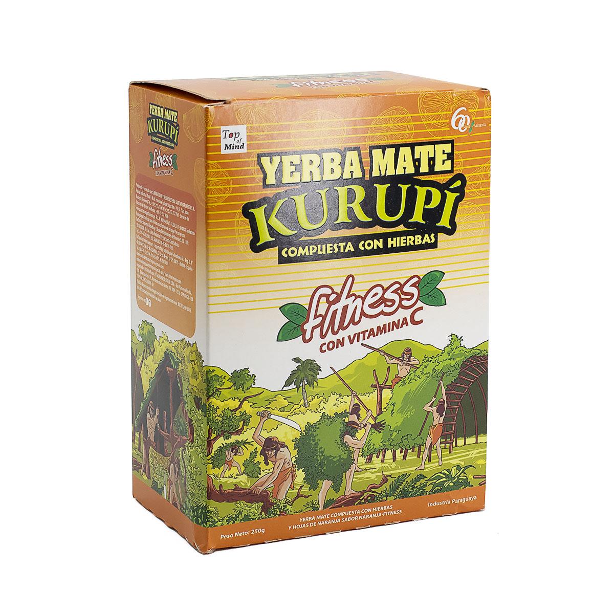 Мате Kurupi Fitness con Vitamina C, 250 г