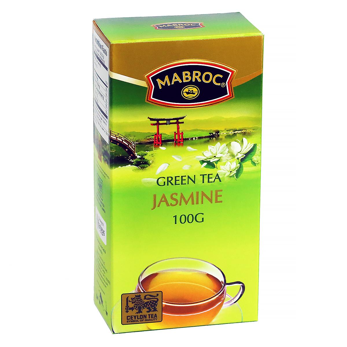 Чай зеленый Жасмин, Mabroc, 100 г