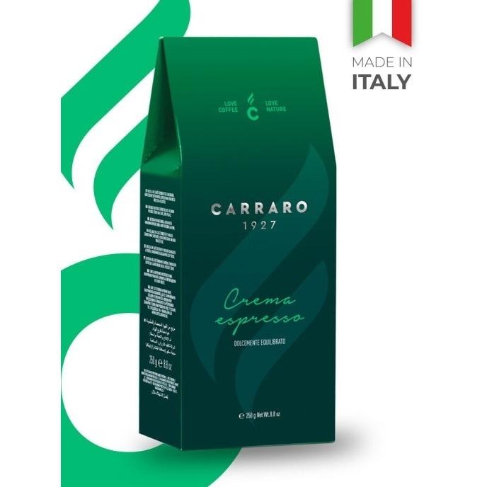 Кофе молотый Carraro Crema Espresso, 250 г