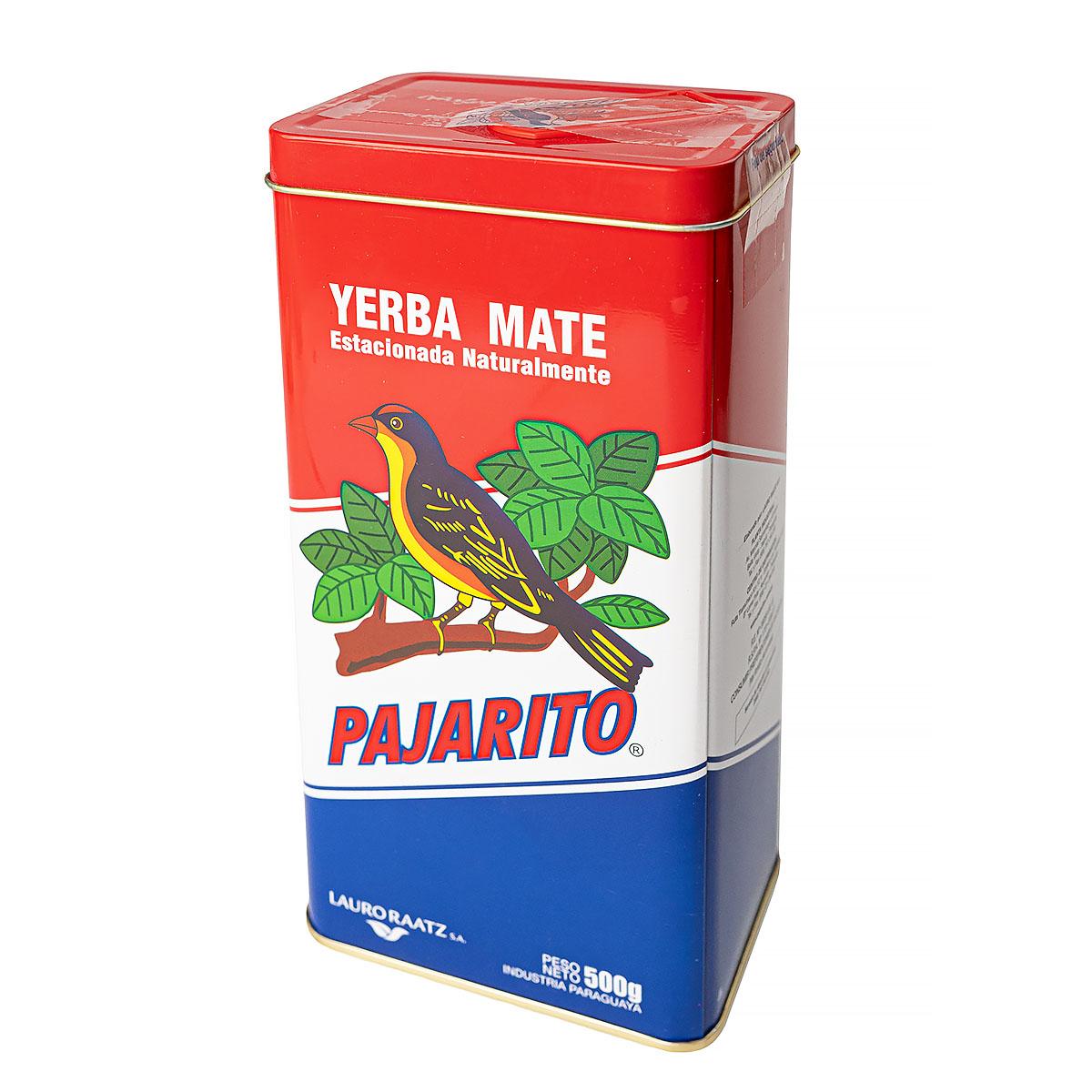 Мате Pajarito Tradicional TIN, 500 г (подарочная жестяная банка)