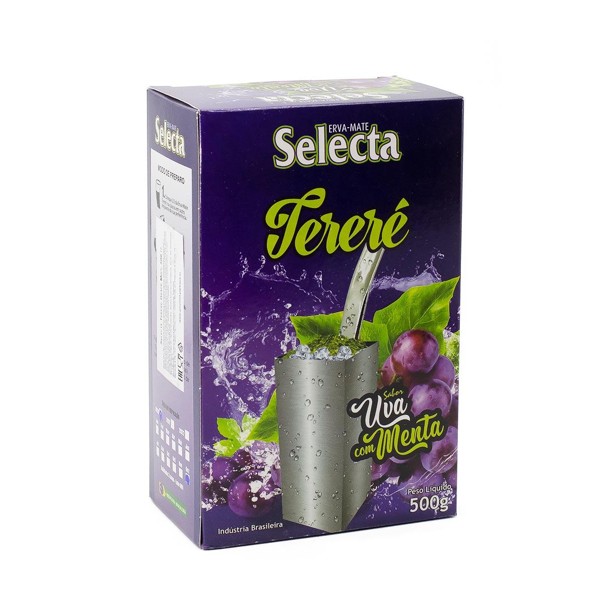 Мате Selecta Terere Uva com Menta, 500 г