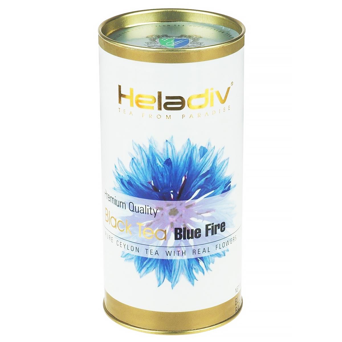 Чай черный Blue Fire (Василек), Heladiv, туба, 100 г