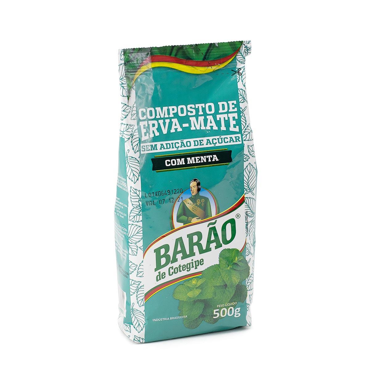 Мате Barao De Cotegipe Com Menta, 500 г