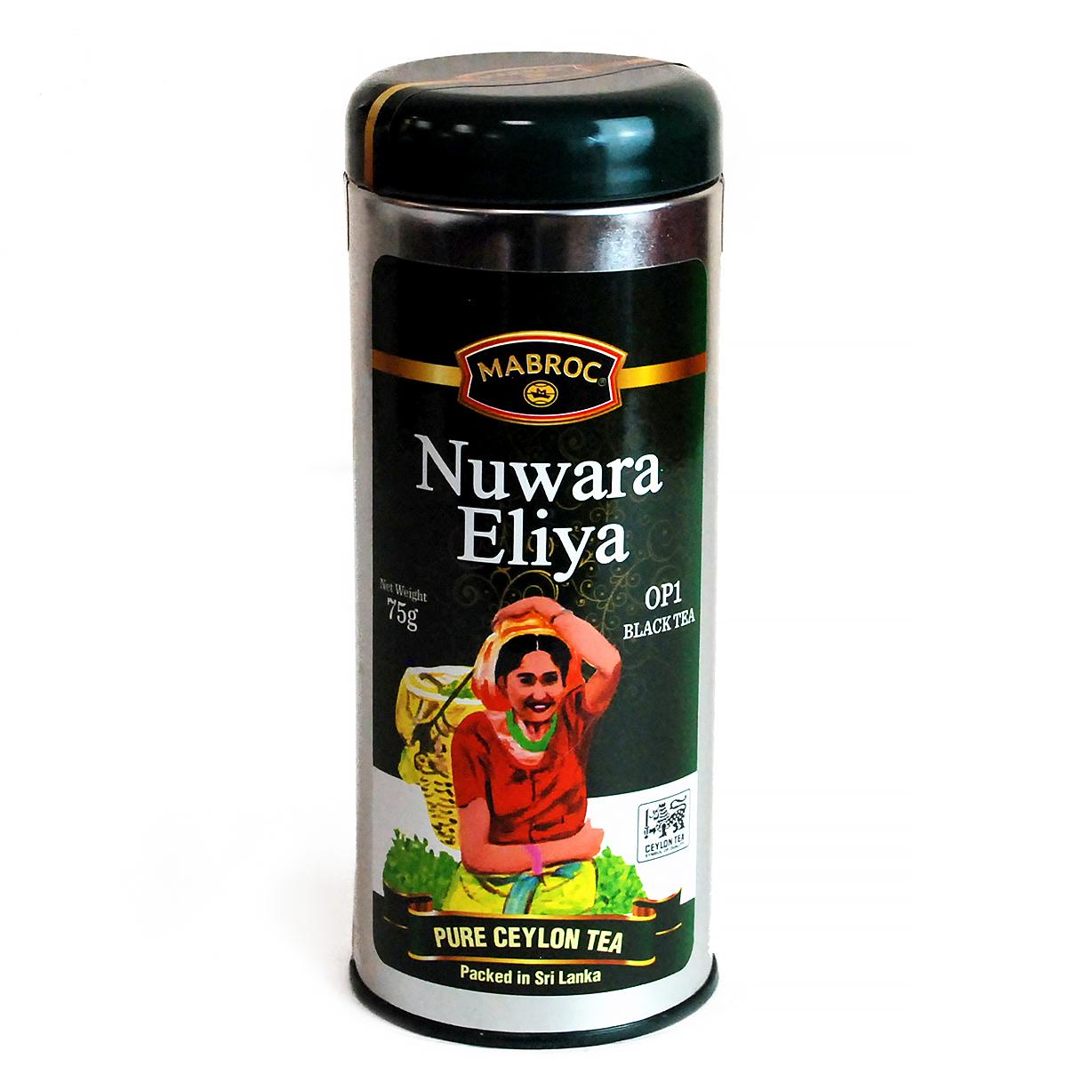 Чай черный Nuwara Eliya (Нувара Элия), Mabroc, ж/б, 75 г