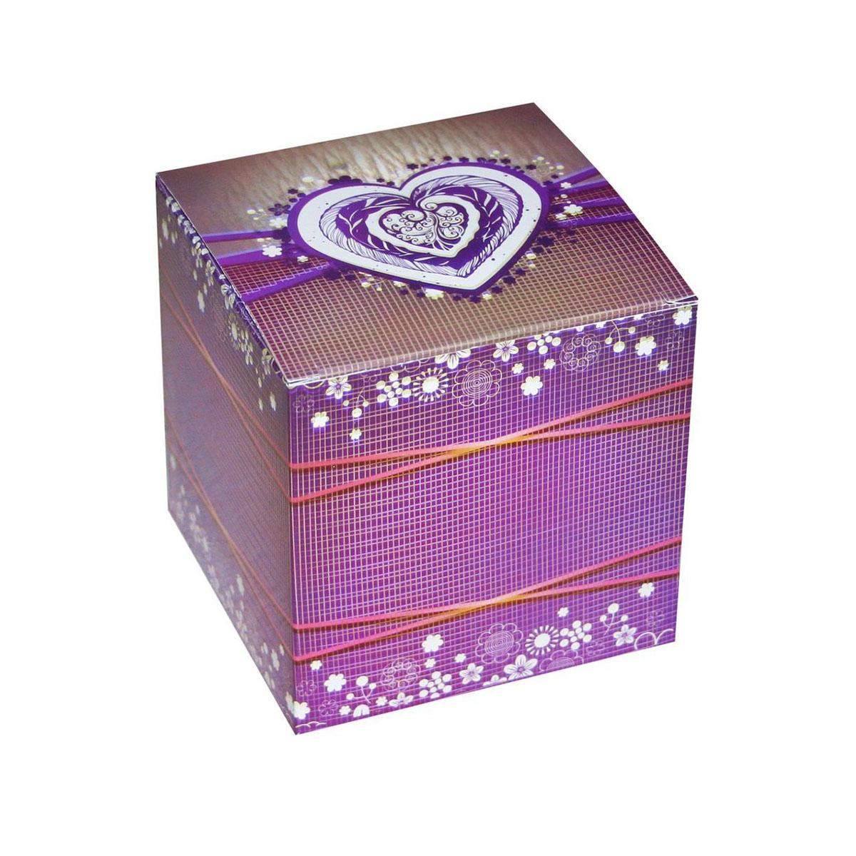 Коробка подарочная "Сердце", 8х8х8 см