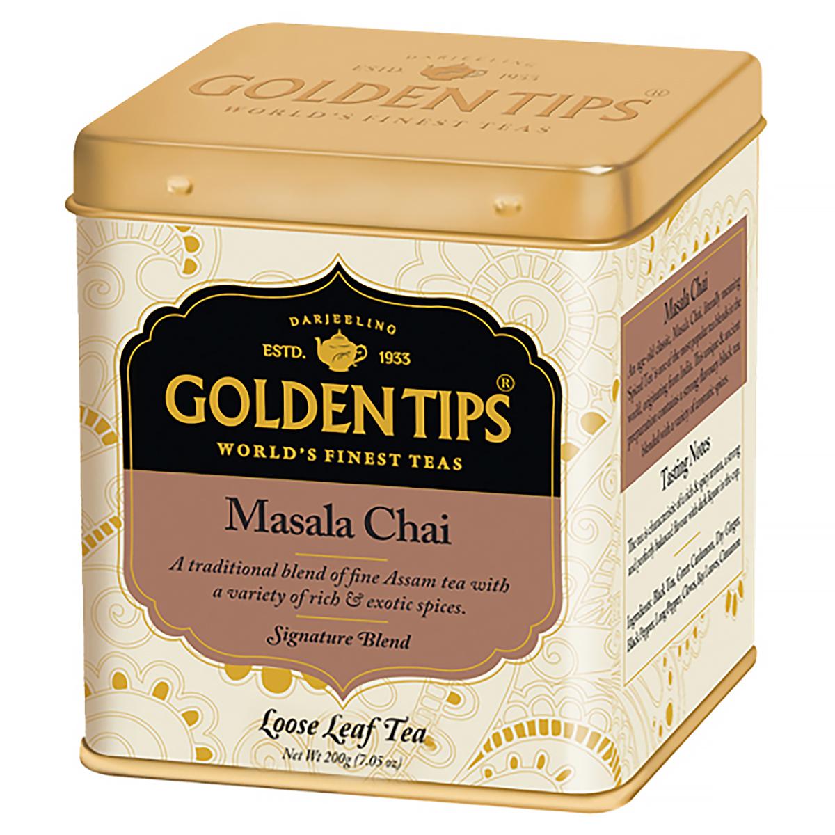 Чай черный Масала, Golden Tips, ж/б, 125 г