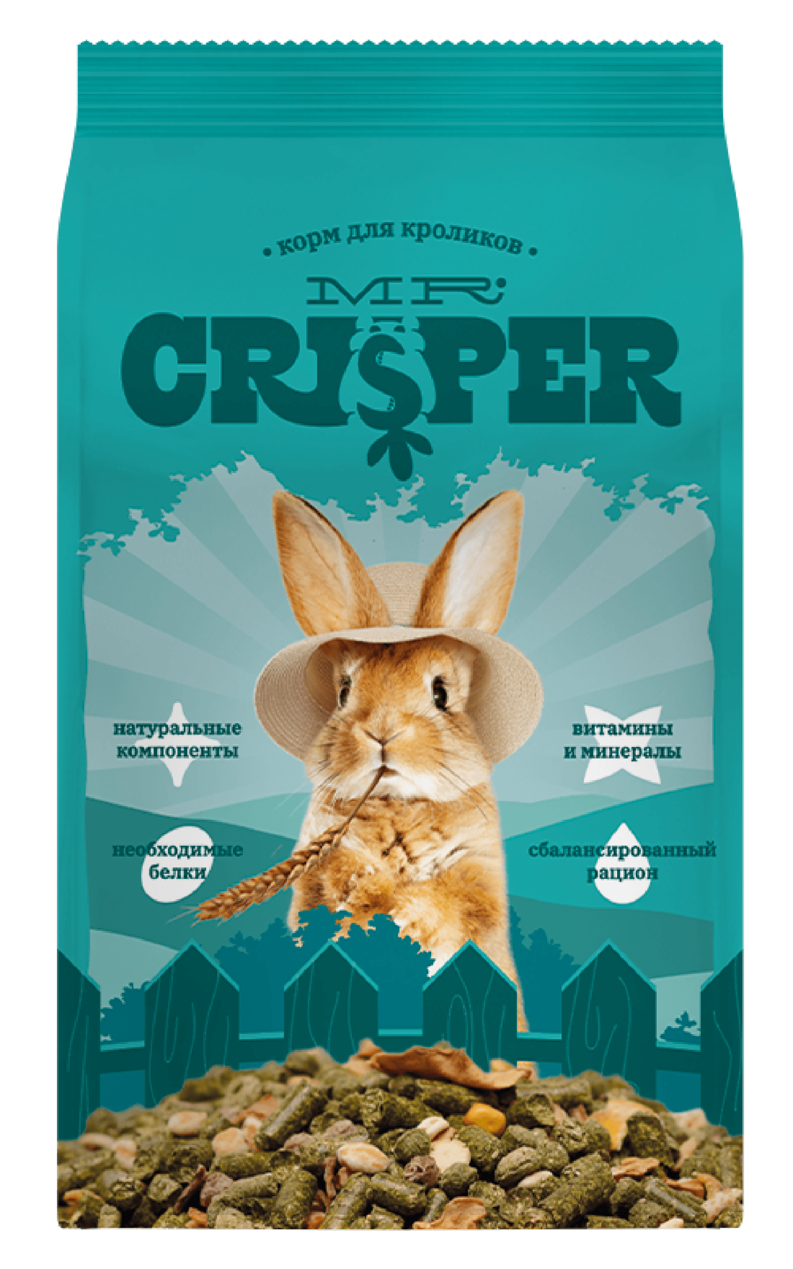 MR.Crisper | Корм для кроликов. 400 г