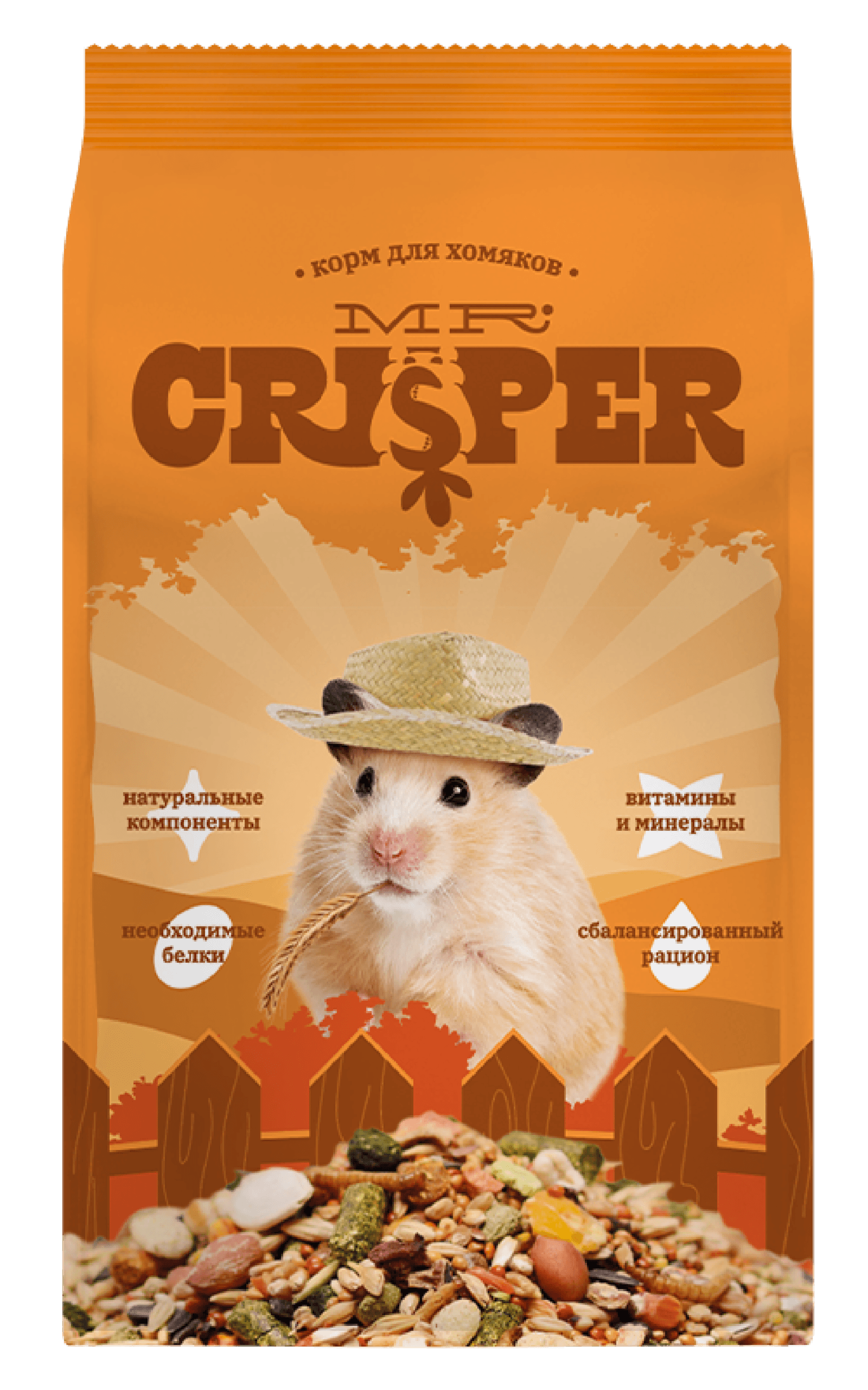 MR.Crisper | Корм для хомяков. 400 г