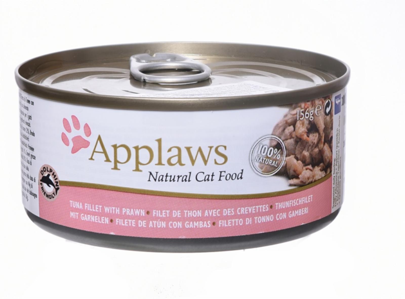 Applaws консервы | Консервы для кошек с филе тунца и креветками. 70 г