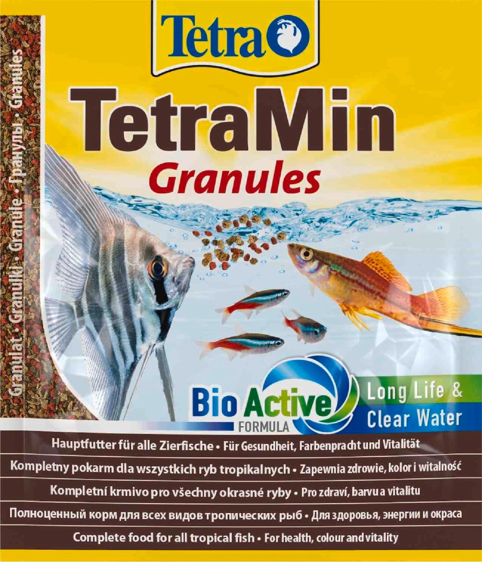 Tetra (корма) | Корм для всех видов тропических рыб, гранулы 250 мл. 100 г