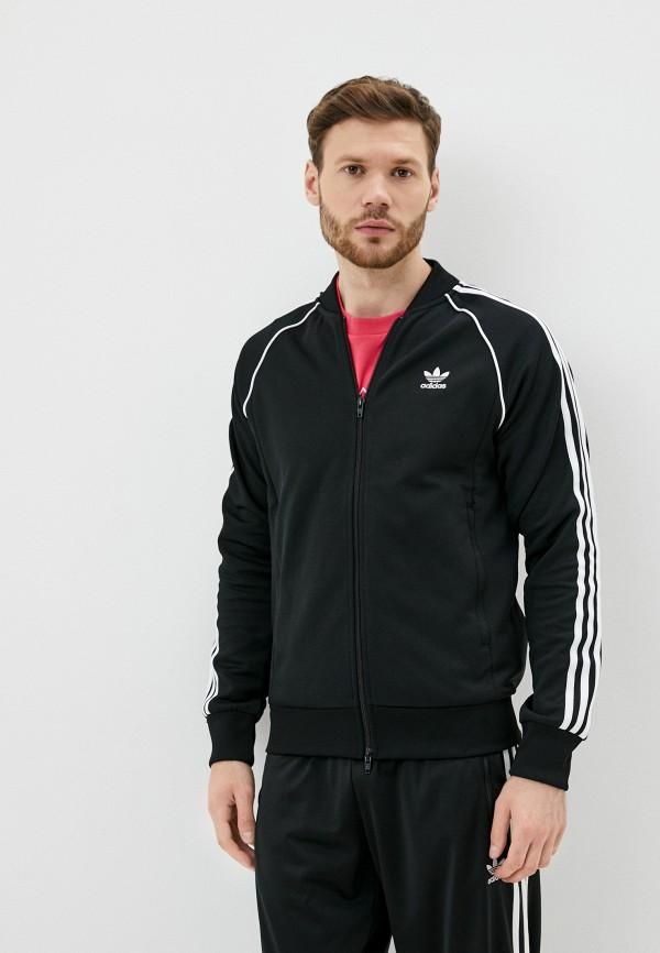 Олимпийка adidas Originals - цвет: черный, коллекция: мульти.