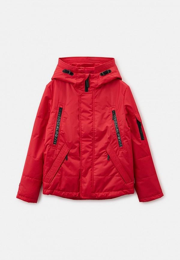 Куртка утепленная Alpex - цвет: красный, коллекция: демисезон, зима.