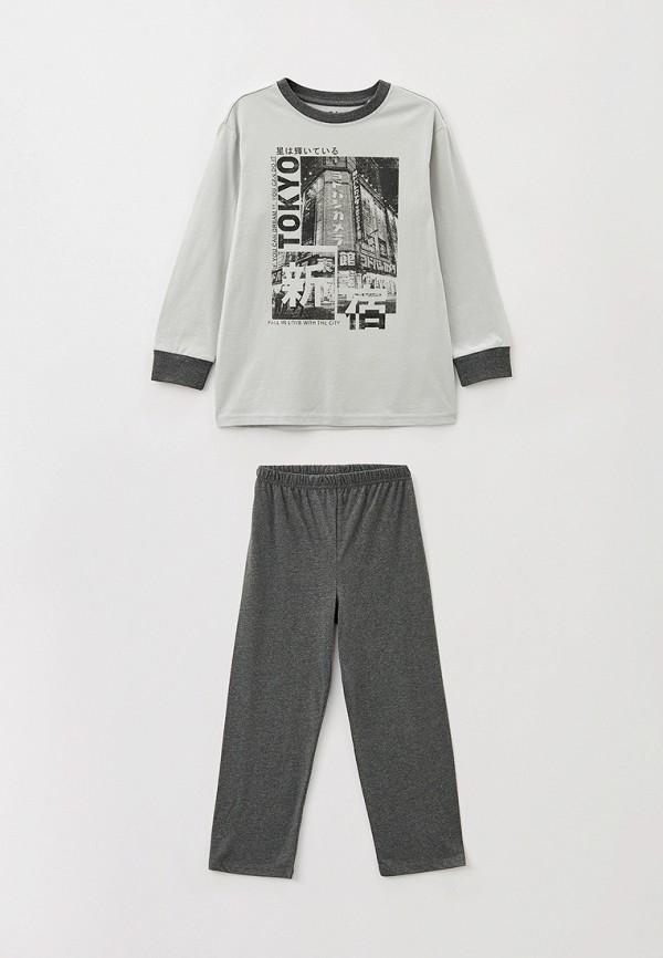 Пижама Gloria Jeans - цвет: серый, коллекция: мульти.