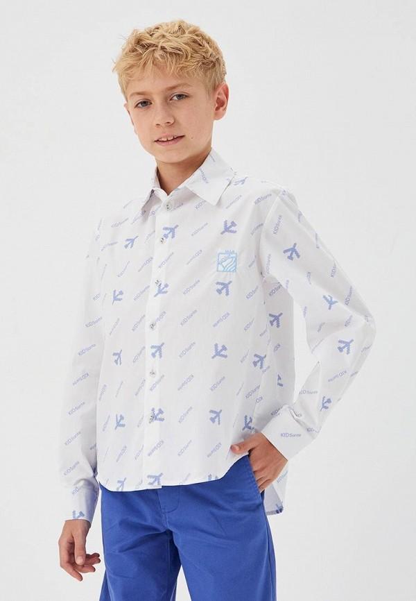 Рубашка Kidsante - цвет: белый, коллекция: мульти.