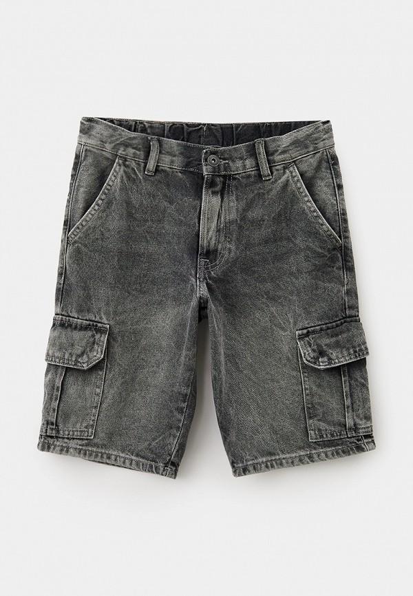 Шорты джинсовые O'stin - цвет: серый, коллекция: лето.