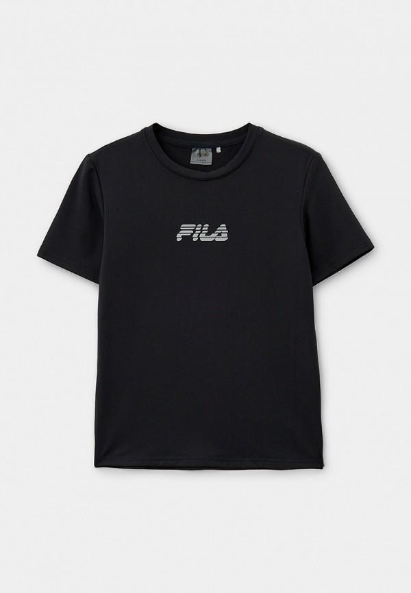 Футболка спортивная Fila - цвет: черный, коллекция: мульти.