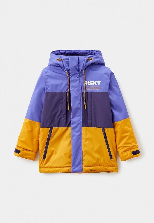 Куртка утепленная Funday - цвет: фиолетовый, коллекция: демисезон.