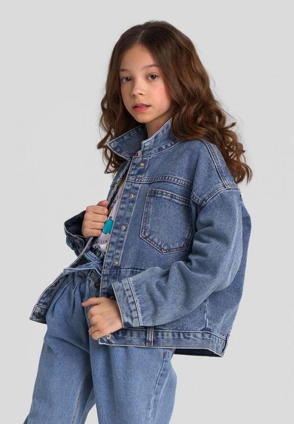 Куртка джинсовая PlayToday - цвет: синий, коллекция: лето, демисезон.