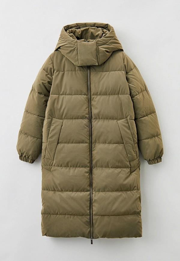 Куртка утепленная O'stin - цвет: хаки, коллекция: демисезон, зима.