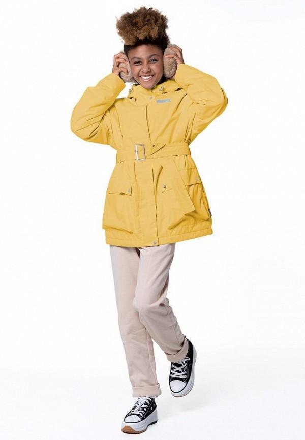 Куртка утепленная Nikastyle - цвет: желтый, коллекция: демисезон.