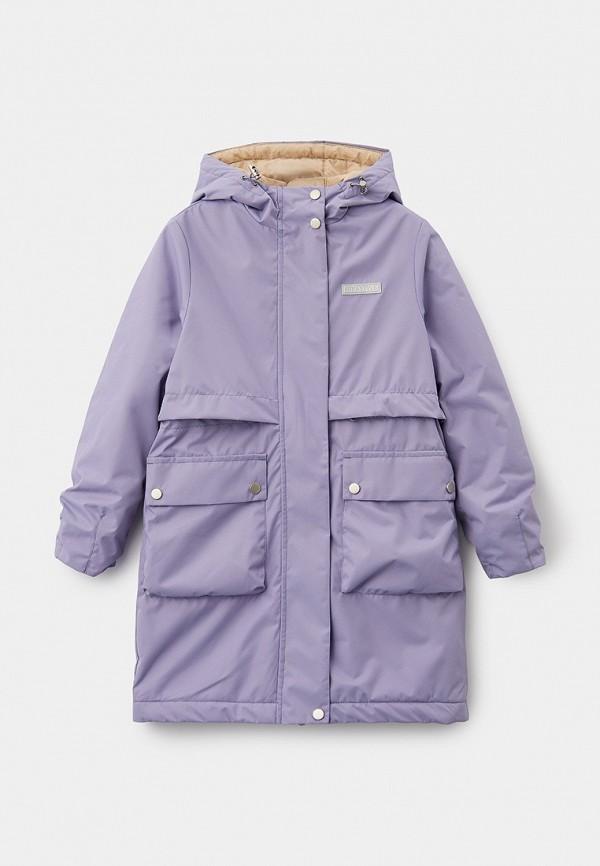 Куртка утепленная Nikastyle - цвет: фиолетовый, коллекция: демисезон.