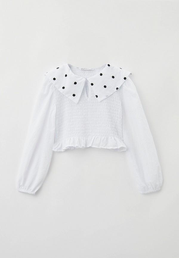 Блуза Gloria Jeans - цвет: белый, коллекция: мульти.