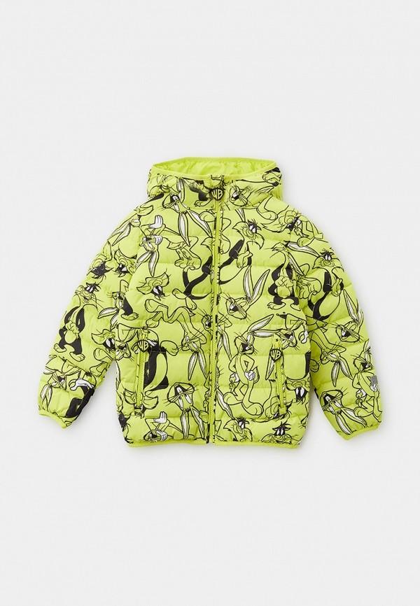 Куртка утепленная PlayToday - цвет: зеленый, коллекция: демисезон.