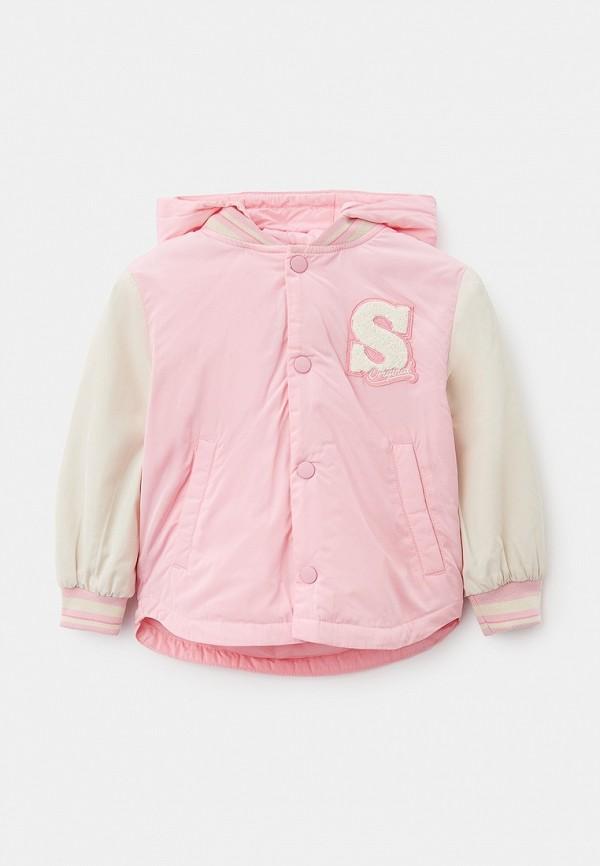 Куртка утепленная O'stin - цвет: розовый, коллекция: демисезон.