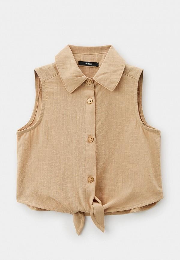 Блуза Tezenis - цвет: бежевый, коллекция: мульти.