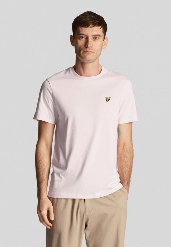 Футболка Lyle & Scott - цвет: розовый, коллекция: мульти.