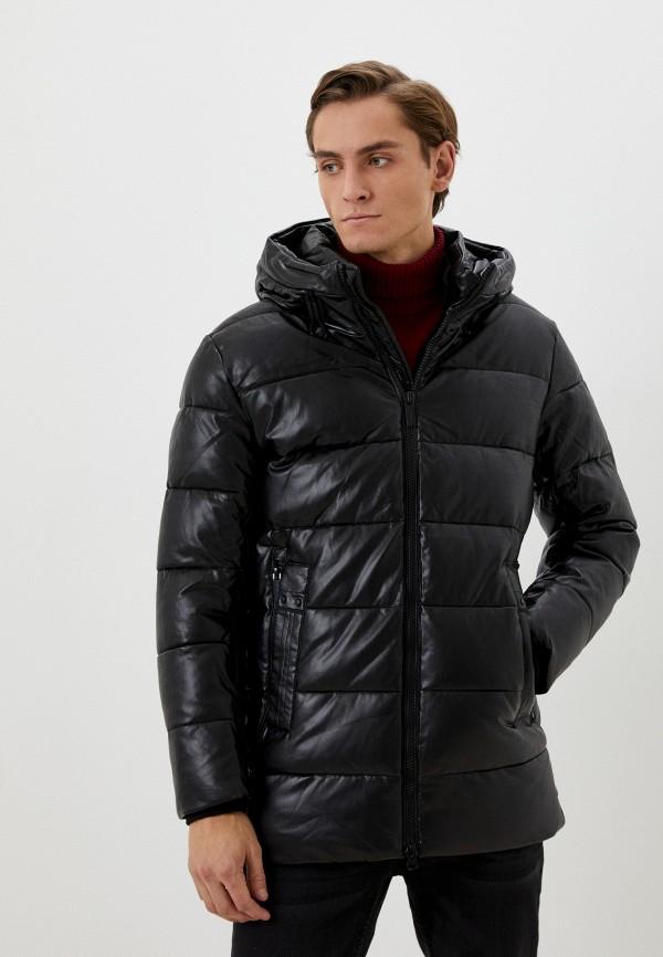 Куртка кожаная Winterra - цвет: черный, коллекция: зима.