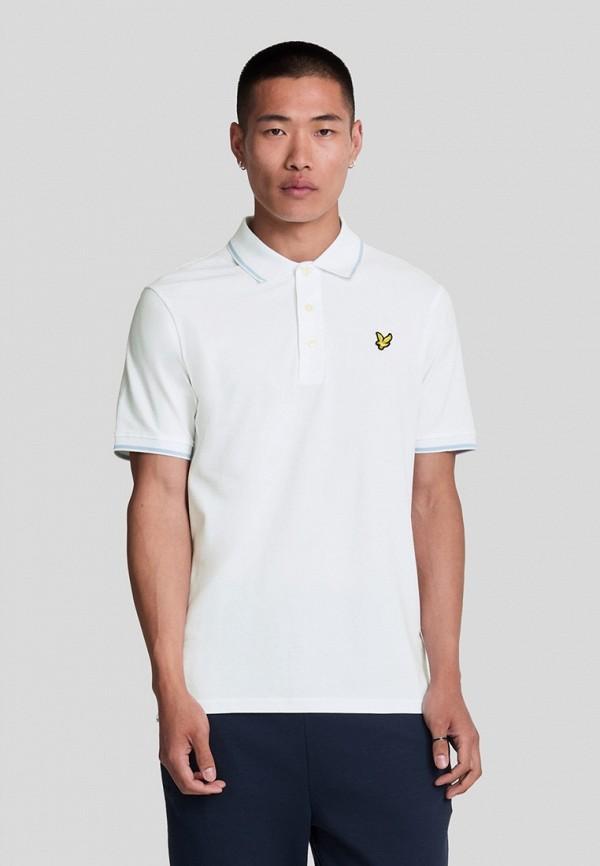 Поло Lyle & Scott - цвет: белый, коллекция: мульти.