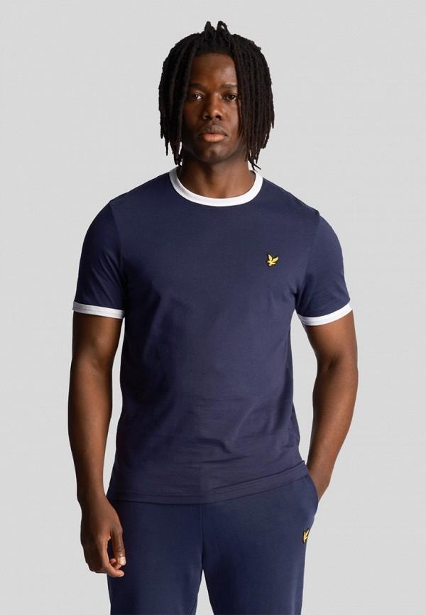 Футболка Lyle & Scott - цвет: синий, коллекция: мульти.