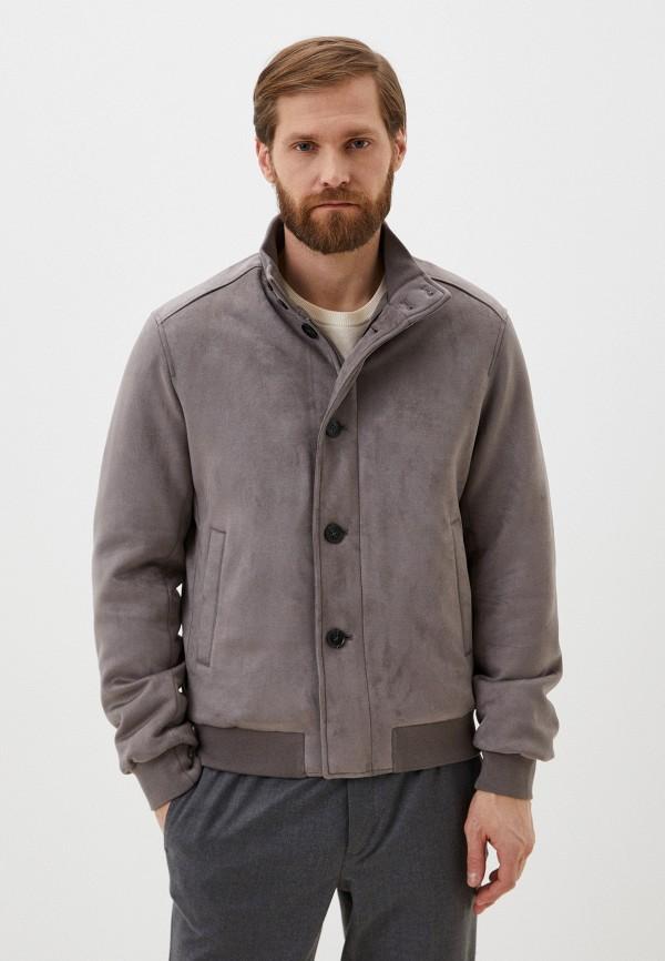 Куртка утепленная Al Franco - цвет: серый, коллекция: демисезон.