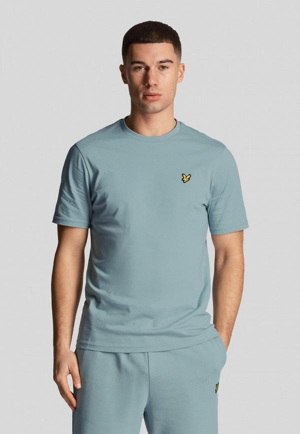 Футболка Lyle & Scott - цвет: бирюзовый, коллекция: мульти.