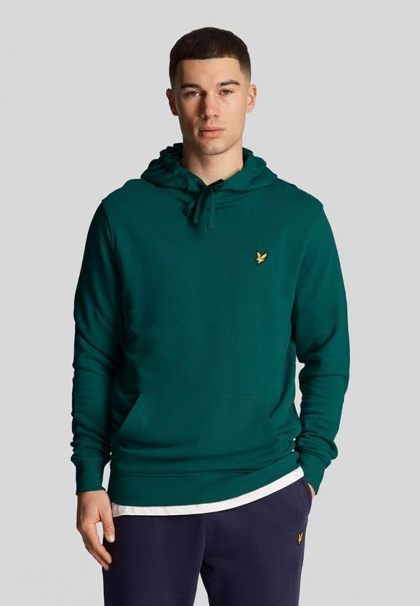 Худи Lyle & Scott - цвет: зеленый, коллекция: мульти.