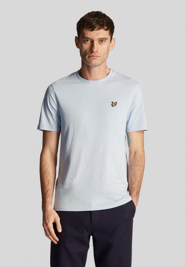 Футболка Lyle & Scott - цвет: голубой, коллекция: мульти.