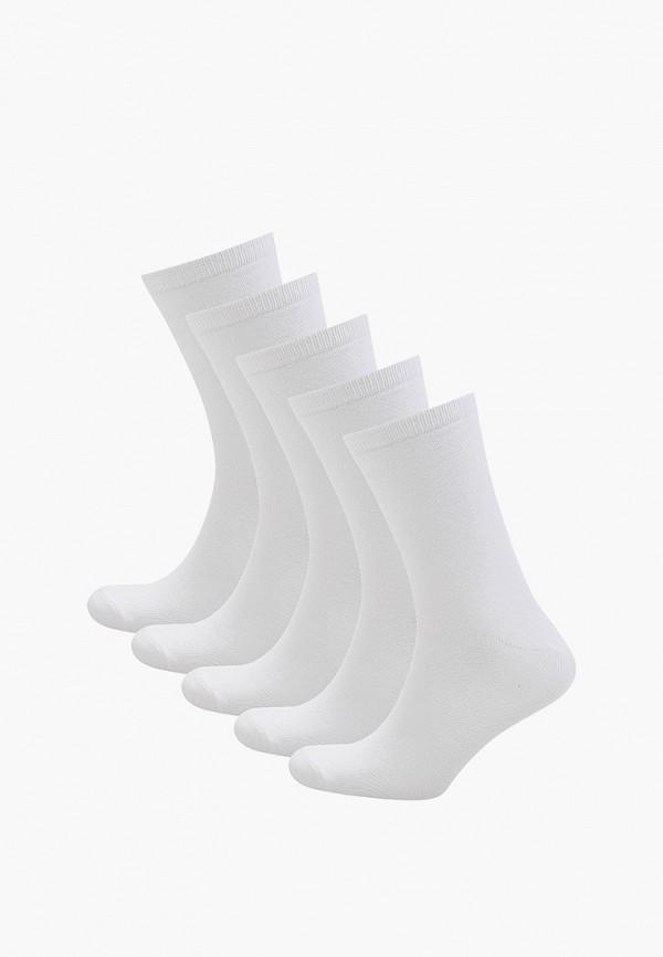 Носки 5 пар GSD - цвет: белый, коллекция: мульти.