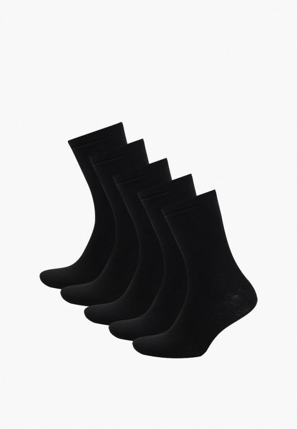 Носки 5 пар GSD - цвет: черный, коллекция: мульти.