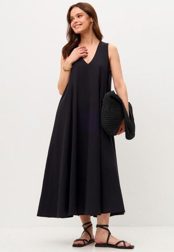 Платье Hibio - цвет: черный, коллекция: лето.