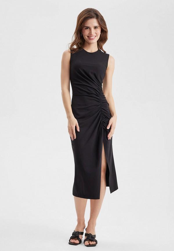 Платье BRMSK - цвет: черный, коллекция: мульти.