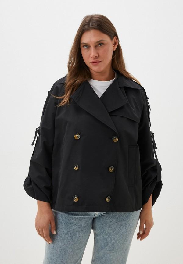 Куртка Le Monique - цвет: черный, коллекция: демисезон.