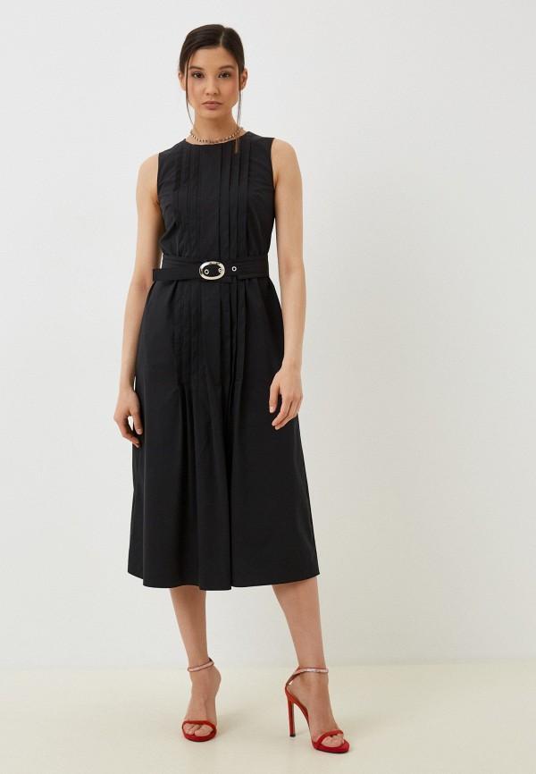 Платье Tantino - цвет: черный, коллекция: мульти.
