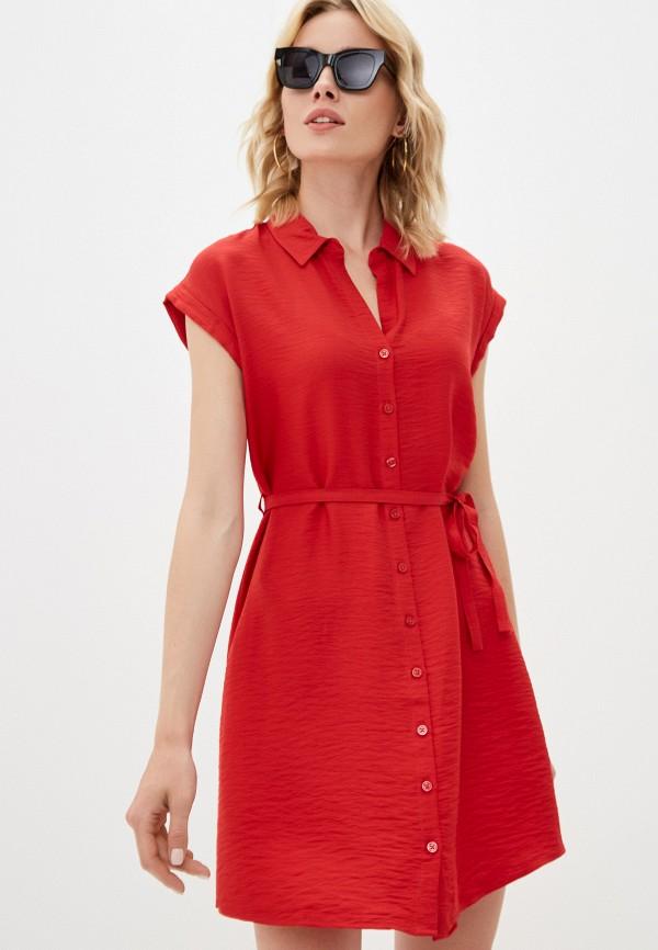 Платье Mavi - цвет: красный, коллекция: мульти.