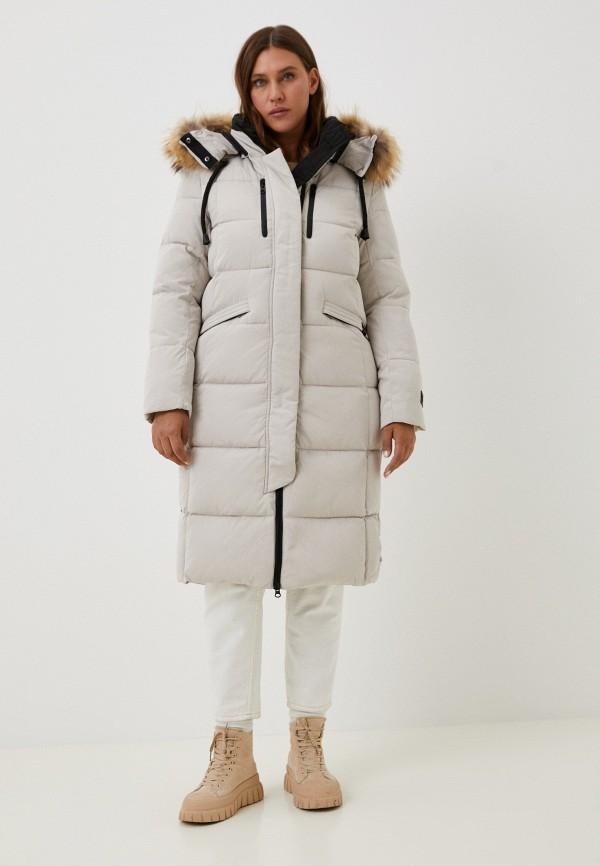 Куртка утепленная Dellione - цвет: серый, коллекция: зима.