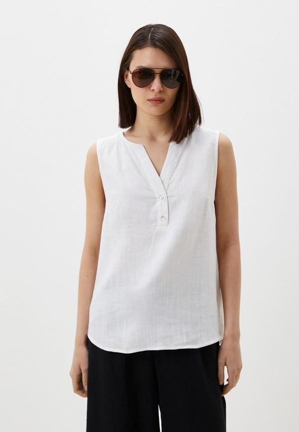 Блуза Zolla - цвет: белый, коллекция: мульти.
