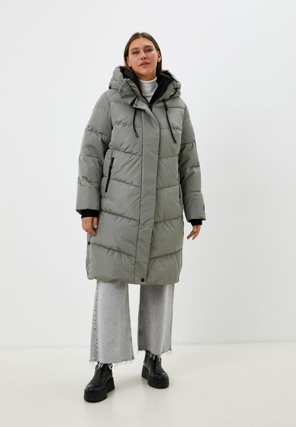 Куртка утепленная Dellione - цвет: хаки, коллекция: зима.