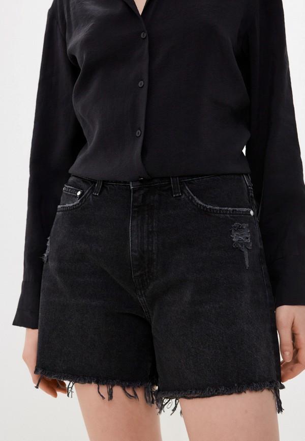 Шорты джинсовые Mavi - цвет: черный, коллекция: мульти.